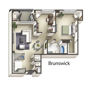 Brunswick A2d with Den
