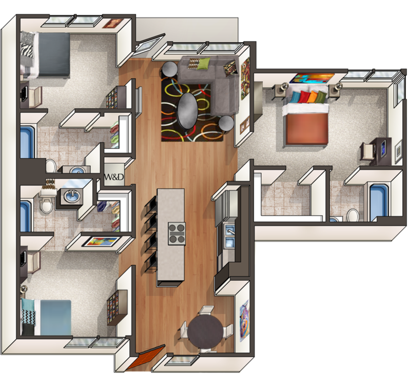 Floorplans West Village