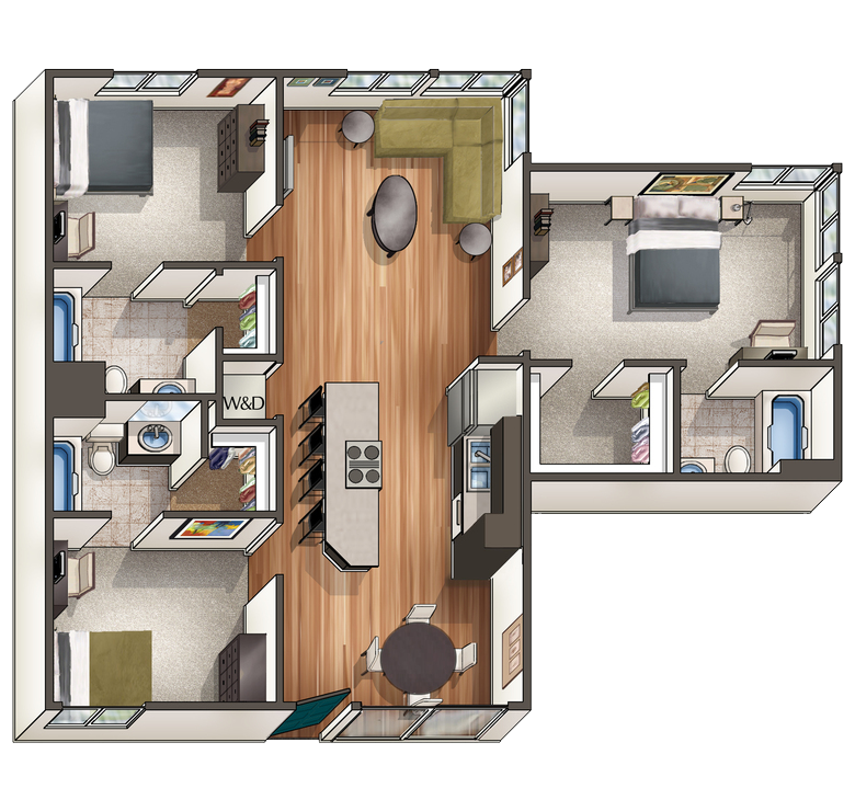 Floorplans West Village