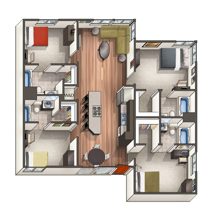 Floorplans West Village