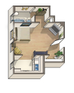 Westchester floorplan graphic