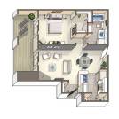 The Annatto floorplan graphic