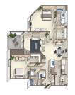 The Edam floorplan graphic