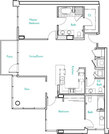 The Marina floorplan graphic