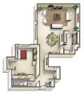 Floorplan graphic