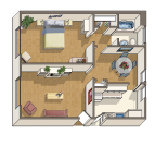 Floorplan graphic