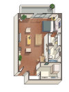 Latitude  floorplan graphic