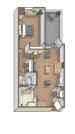 Celestial floorplan graphic