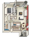 Floorplan graphic
