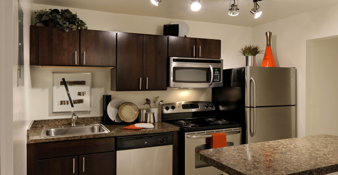 Photo slideshow: Infinity Apartments Kitchen Photo