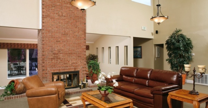 Slideshow image: Peachtree Apartments Clubhouse Photo