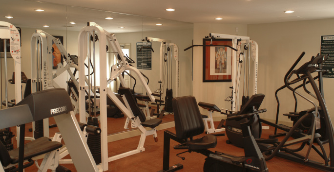 Slideshow image: Cypress Point Apartments Fitness Center Photo