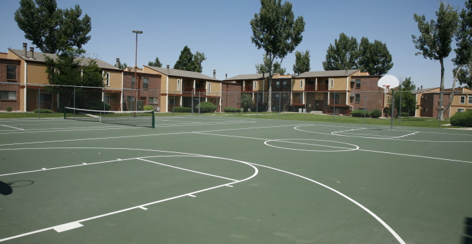 Slideshow image: Cypress Point Apartments Sport Courts Photo