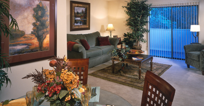 Slideshow image: Spyglass Hill Apartments Model Photo