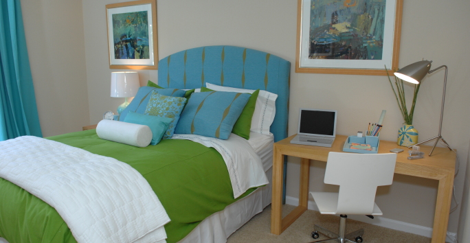 Photo slideshow: Park Lake Apartments Model Bedroom Photo