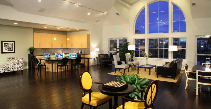 Photo slideshow: One Belmar Place Clubhouse Photo